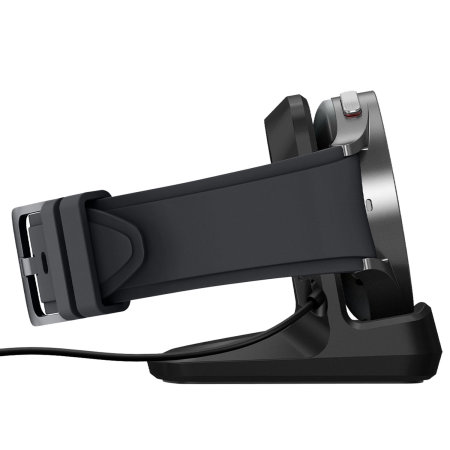 Spigen S353 Black Night Stand Holder - For Samsung Galaxy Watch 6 Classic