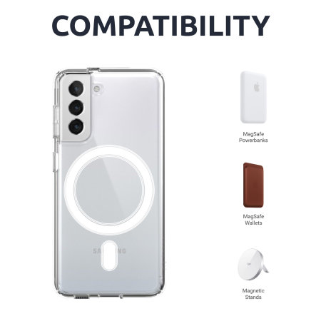 Olixar ExoShield Clear MagSafe Case - For Samsung Galaxy S21 FE