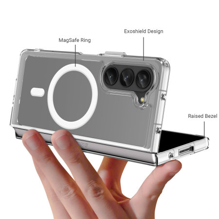 Olixar ExoShield Clear MagSafe Case - For Samsung Galaxy Z Fold5