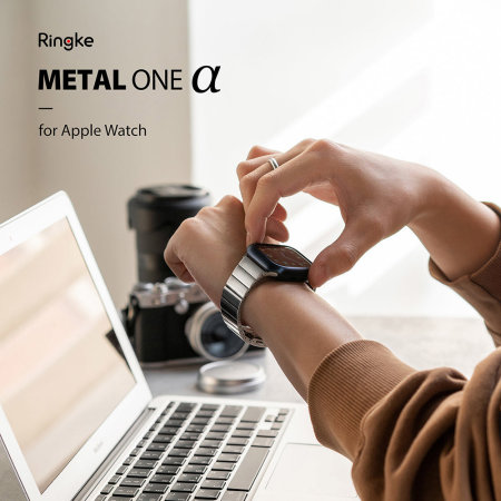 Ringke Metal One α Adjustable Stainless Steel Strap - For Apple Watch Ultra 2023