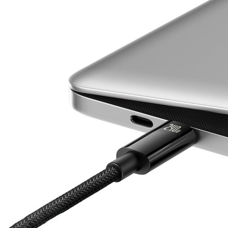 Baseus 240W 1m USB-C to USB-C Fast Charge and Sync Braided Cable