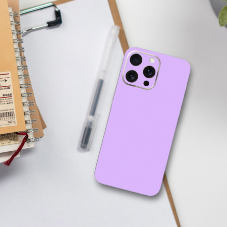 Olixar Lilac Skin - For iPhone 15 Pro