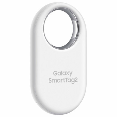 Official Samsung SmartTag2 Bluetooth Compatible Tracker - White