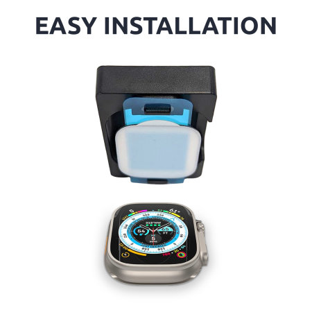 Olixar Glass Screen Protector with Installation Frame - For Apple Watch Ultra 2