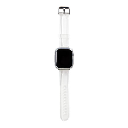 LoveCases Clear Gel Strap and Protective Case - For Apple Watch Ultra 2