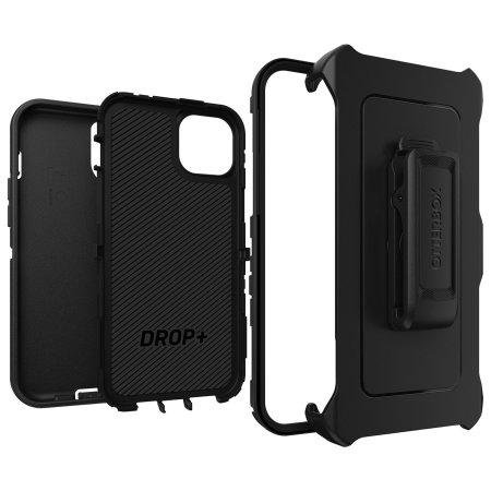 OtterBox Defender Series Black Tough Case - for iPhone 15 Plus