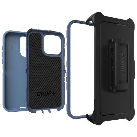 OtterBox Defender Series Baby Blue Tough Case - For iPhone 15 Pro