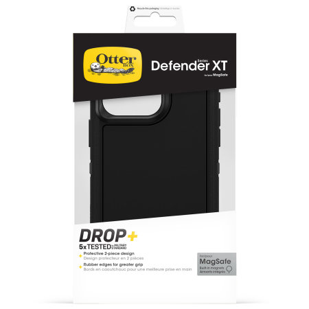 OtterBox Defender XT Series MagSafe Black Tough Case - For iPhone 15 Pro
