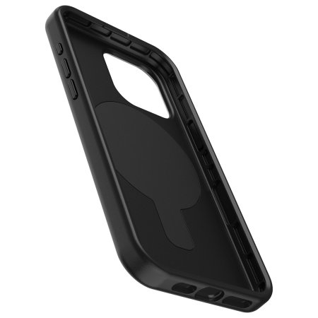 OtterBox OtterGrip Symmetry Series MagSafe Black Case - For iPhone 15 Pro Max