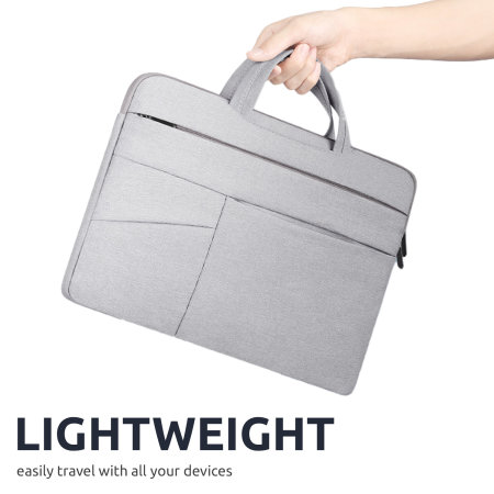 Olixar Universal 16" Grey Laptop Bag with Handles