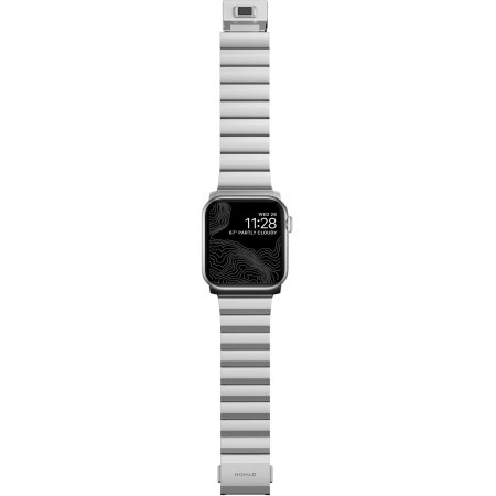 Apple watch silver aluminum with 2024 milanese loop