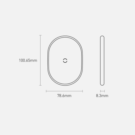 Baseus Jelly 15W Qi Wireless Charger Pad - White
