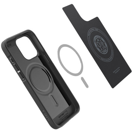 Spigen Core Armor Matte Black MagSafe Case - For iPhone 15 Pro