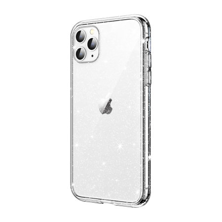 Olixar Clear Glitter Case - For iPhone 11 Pro Max