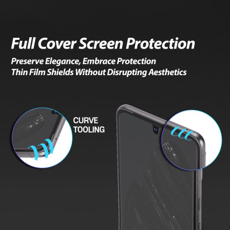 Whitestone 2 Pack Hard Film Screen Protectors with UV Lamp - For Google Pixel 8 Pro
