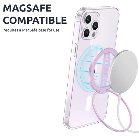 Olixar Purple MagSafe Phone Ring Stand & Grip