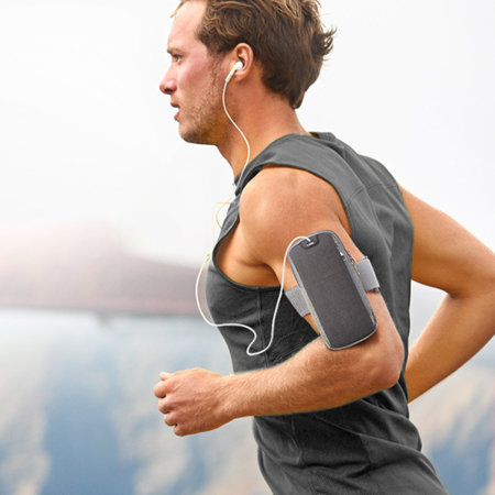 Olixar Running Armband Phone Holder Bag Pouch With Headphone Slot - For Google Pixel 8 Pro