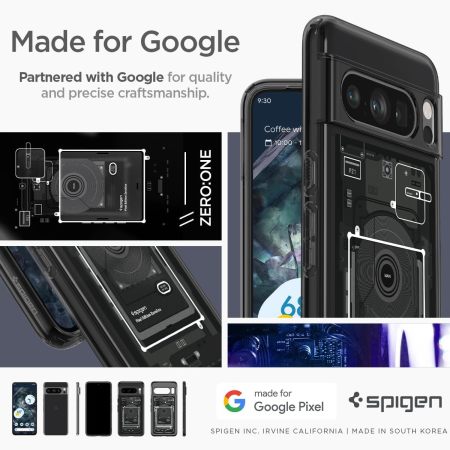 Spigen Ultra-Hybrid Zero One Case - for Google Pixel 8 Pro