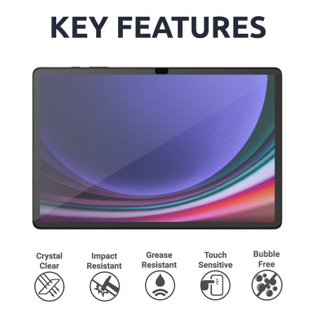 Olixar PaperLike Film Screen Protector - For Samsung Galaxy Tab S9 Plus