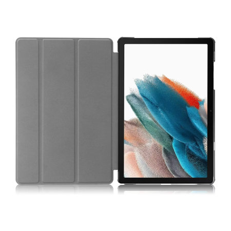Olixar Black Eco-Leather Stand Case - For Samsung Galaxy Tab A9