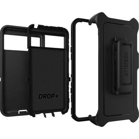 OtterBox Defender Series Black Tough Case - For Google Pixel 8