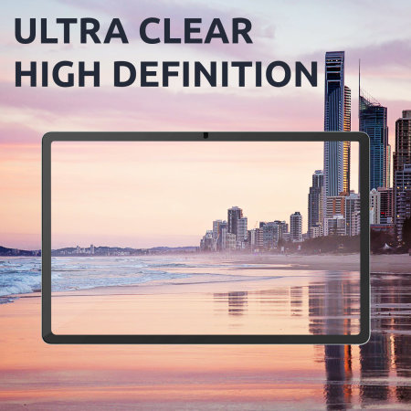 Olixar Tempered Glass Screen Protector - For Samsung Galaxy Tab S9 FE Plus