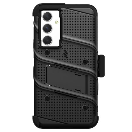 Zizo Bolt Tough Black Case and Screen Protector - For Samsung Galaxy S23 FE