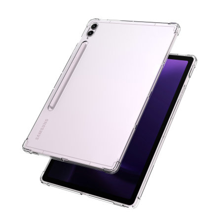 Olixar Ultra-Thin 100% Clear Case With S Pen Holder - For Samsung Galaxy Tab S9 FE Plus