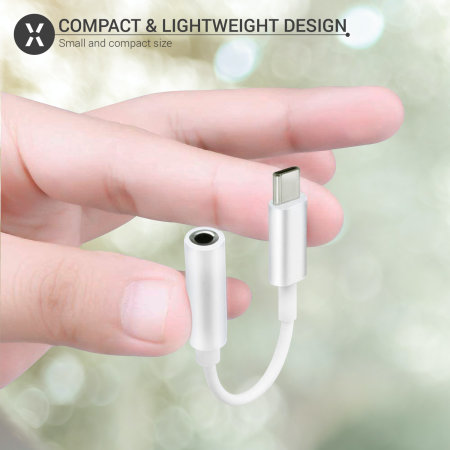 Olixar White USB-C to 3.5mm Adapter - For OnePlus Open