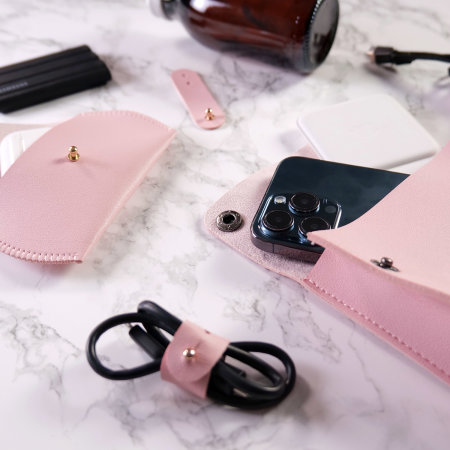 Olixar Electronic Accessories Travel Organiser Bag - Pink
