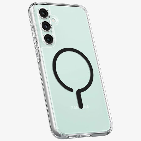 Spigen Black Ultra Hybrid OneTap MagSafe Ring Case - For Samsung