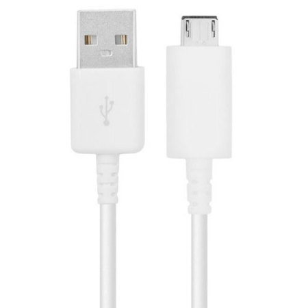 Official Samsung 1.2m White Micro USB Charge & Sync Cable - For Samsung Galaxy Tab E