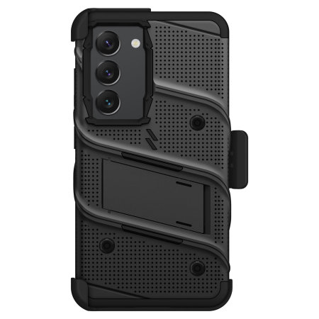 Zizo Bolt Black Tough Case and Screen Protector - For Samsung Galaxy S24