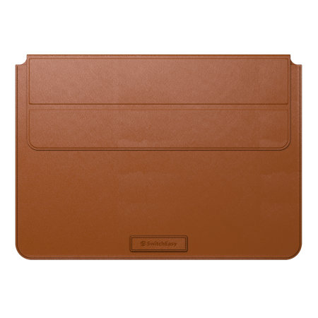SwitchEasy EasyStand Brown Leather Sleeve and Stand - For MacBook Pro 14" 2023 M3 Chip