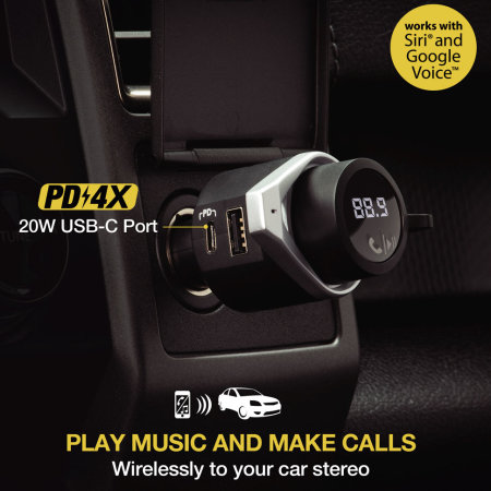 Scosche bluetooth fm online transmitter with usb port