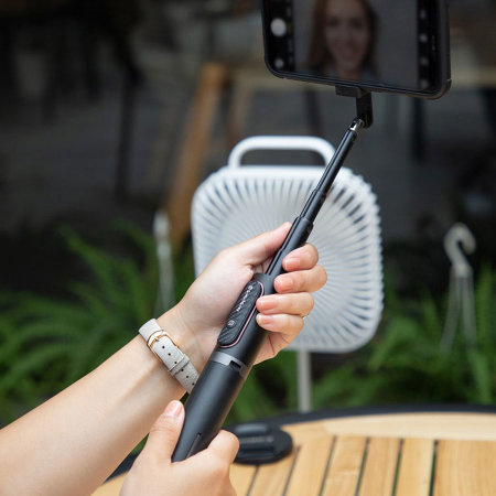 SwitchEasy Rotating Selfie Stick with Tripod & Bluetooth Remote