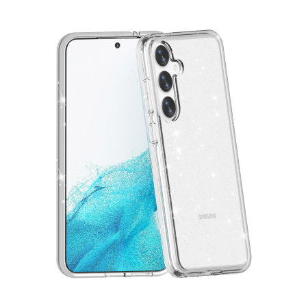 Olixar Clear Glitter Case - For Samsung Galaxy S24 Ultra