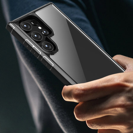 Olixar Novashield Black Bumper Case - For Samsung Galaxy S24 Ultra