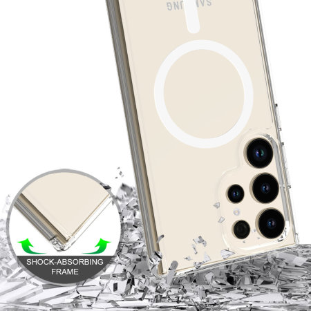 Olixar ExoShield Clear MagSafe Case - For Samsung Galaxy S24 Ultra