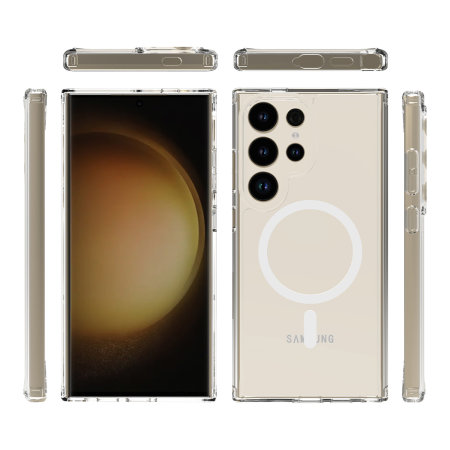 Olixar ExoShield Clear MagSafe Case - For Samsung Galaxy S24 Ultra