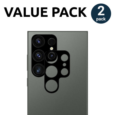 2-Pack) ESR Armorite Tempered Glass Camera Lens Clear Samsung S24 Ultra