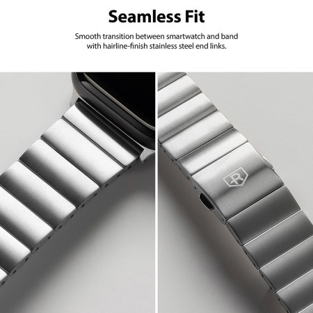 Ringke Metal One α Adjustable Stainless Steel Strap - For Apple Watch SE 2023 44mm