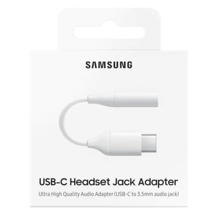 Official Samsung USB-C To 3.5mm Audio Aux Adapter - For Samsung Galaxy Tab A9 Plus