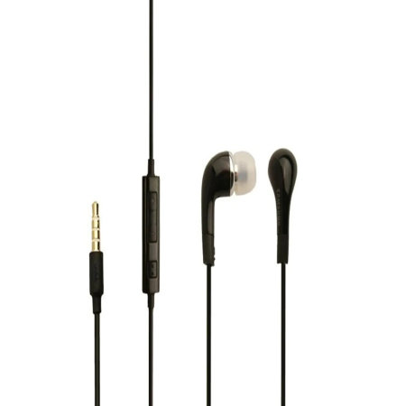 Official Samsung Black 3.5mm Wired Earphones with Acoustic Seal - For Samsung Galaxy Tab A9