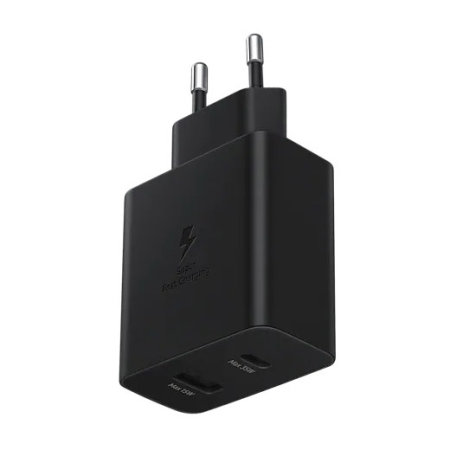 Official Samsung 35W PD Fast Charging USB-C & USB-A EU Travel Charger - For Samsung Galaxy Tab A9 Plus