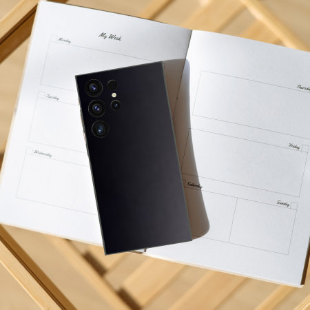 Olixar Matte Black Skin - For Samsung Galaxy S24 Ultra