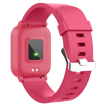 Maxlife Pink Smartwatch For Kids