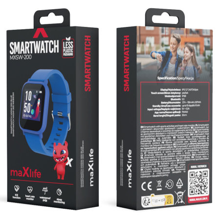 Maxlife Blue Smartwatch For Kids