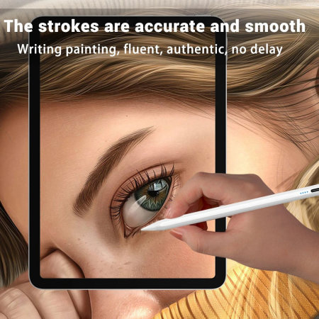 Olixar White Magnetic S Pen - For Samsung Galaxy Tab A9 Plus
