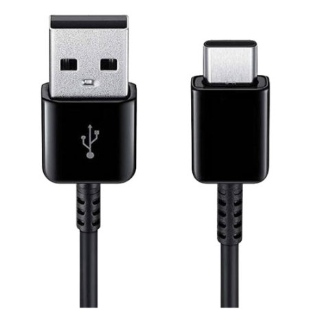 Official Samsung Black 1.5m USB-C Charge & Sync Cable - For Samsung Galaxy S23 FE